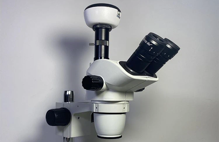 trinocular zoom dissecting microscope with digital camera